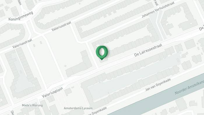 De Lairessestraat 174, 1075 HM Amsterdam, click to open Google Maps